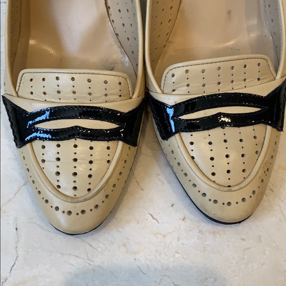 Chanel authentic mocassins- loafers beige - Picture 7 of 8